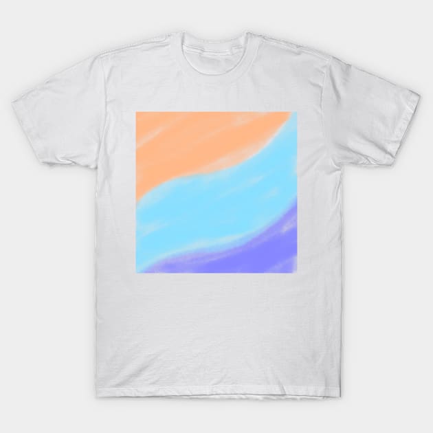 Colorful watercolor abstract texture T-Shirt by Artistic_st